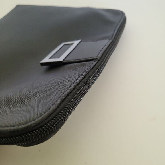 BULGARI Travel Case for Tablet, Accessories, Jewelry Zipper Pouch New Black - Picture 6 of 7